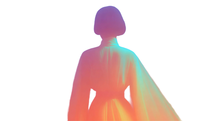 Ethereal Futuristic Silhouette V2 Vinyl Car Decal Sticker – Waterproof & UV-Resistant 5.4