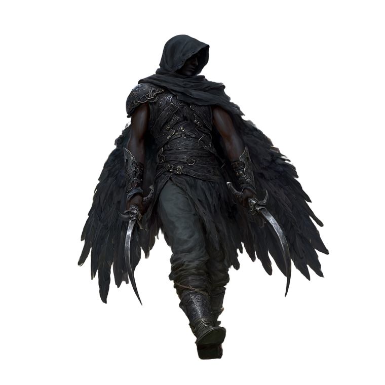 Copper Aasimar Warrior Vinyl Car Decal Sticker – Waterproof & UV-Resistant 3.4133333333333336"