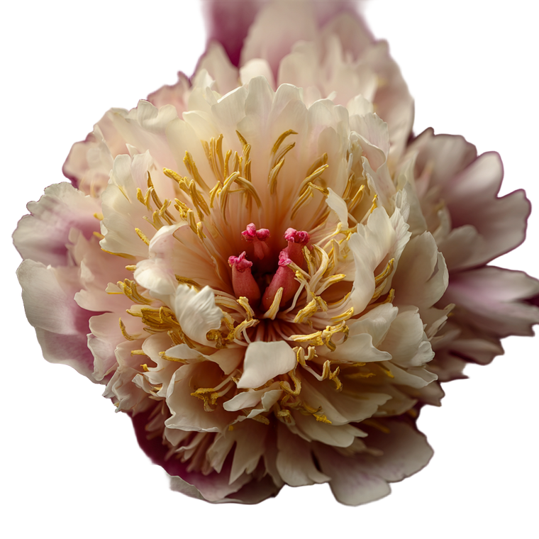 Peony Flower V11 Vinyl Car Decal Sticker – Waterproof & UV-Resistant 6.826666666666667"