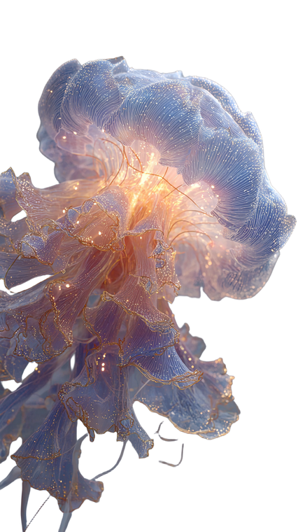 Space Jellyfish V9 Vinyl Car Decal Sticker – Waterproof & UV-Resistant 9.706666666666667"