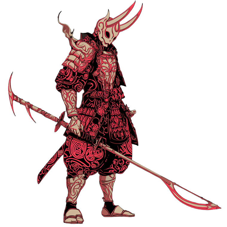 Demon Slayer Samurai Vinyl Car Decal Sticker – Waterproof & UV-Resistant 3.4133333333333336"