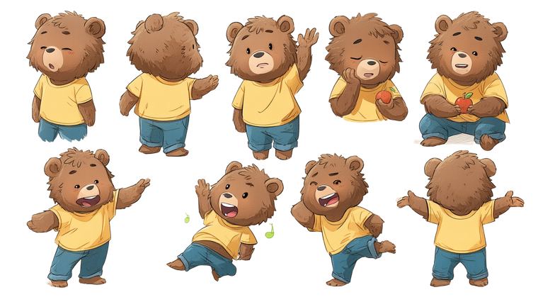 Gran Bear Boy V2 Vinyl Car Decal Sticker – Waterproof & UV-Resistant 2.72"