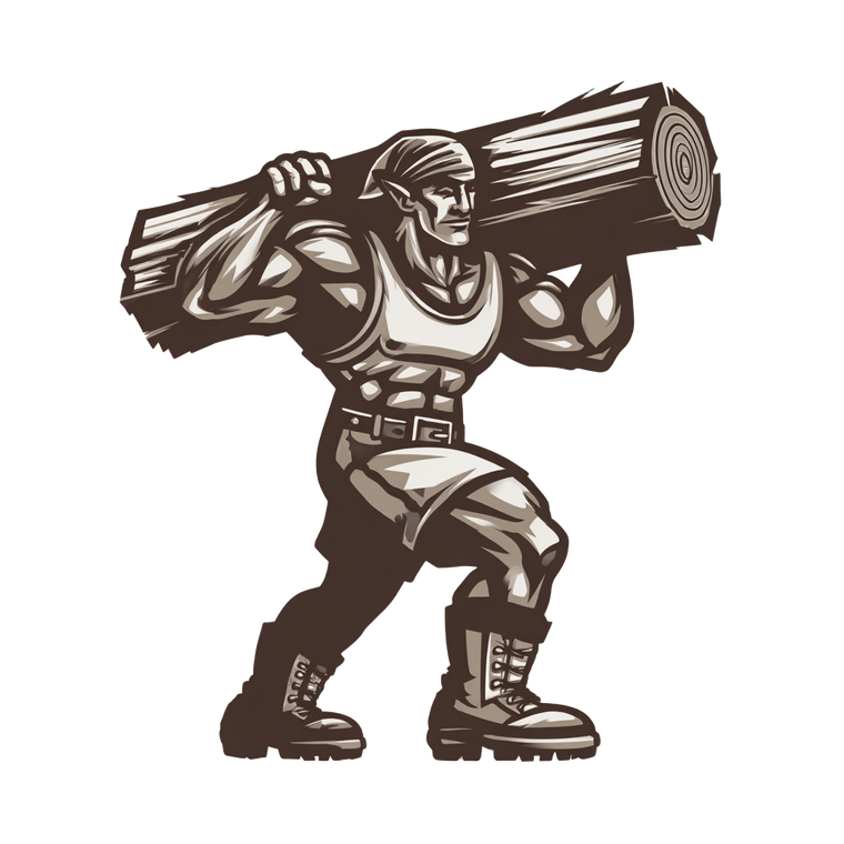Muscular Elf Logo Vinyl Car Decal Sticker – Waterproof & UV-Resistant 3.4133333333333336"