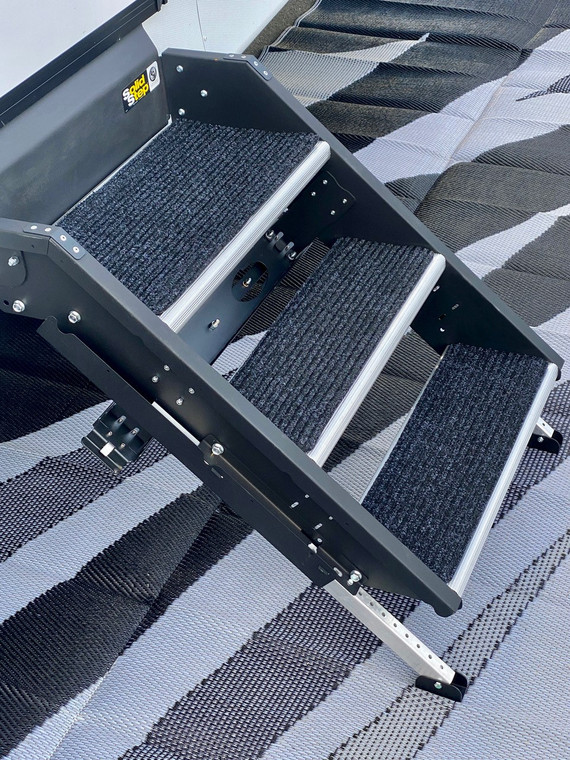 Upgrade your trailer with Charcoal Entry Step Rug | Perfect for counter top use | Polyester Fiber