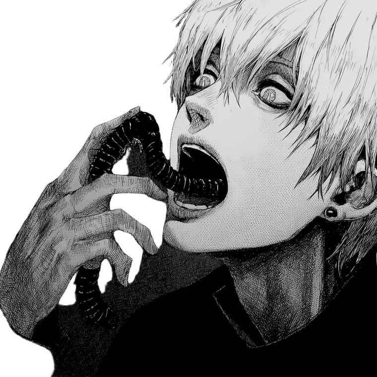 Manga Horror Centipede Vinyl Car Decal Sticker – Waterproof & UV-Resistant 3.4133333333333336"