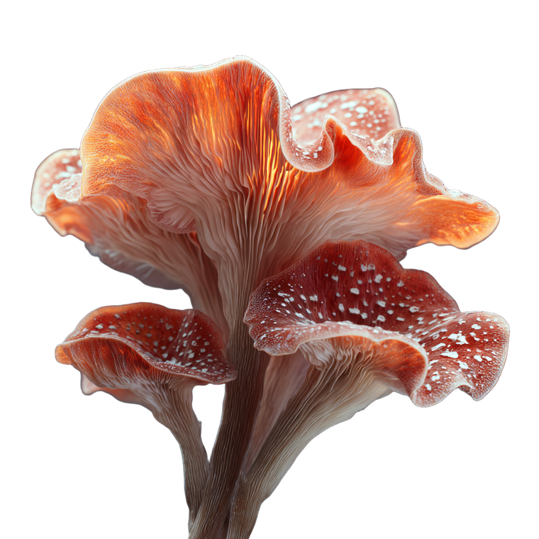 3D Fungus Vinyl Car Decal Sticker – Waterproof & UV-Resistant 3.4133333333333336"