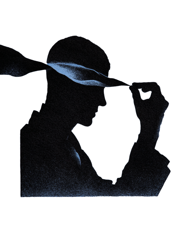 Silhouetted Magician V2 Vinyl Car Decal Sticker – Waterproof & UV-Resistant 8.0"