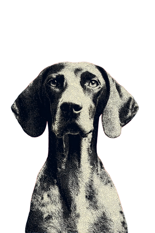 Vintage Pop Art Dog V2 Vinyl Car Decal Sticker – Waterproof & UV-Resistant 4.4
