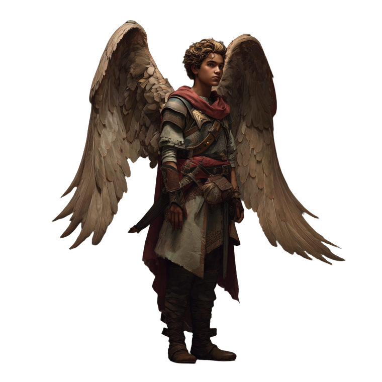 Young Aasimar Vinyl Car Decal Sticker – Waterproof & UV-Resistant 3.4133333333333336"