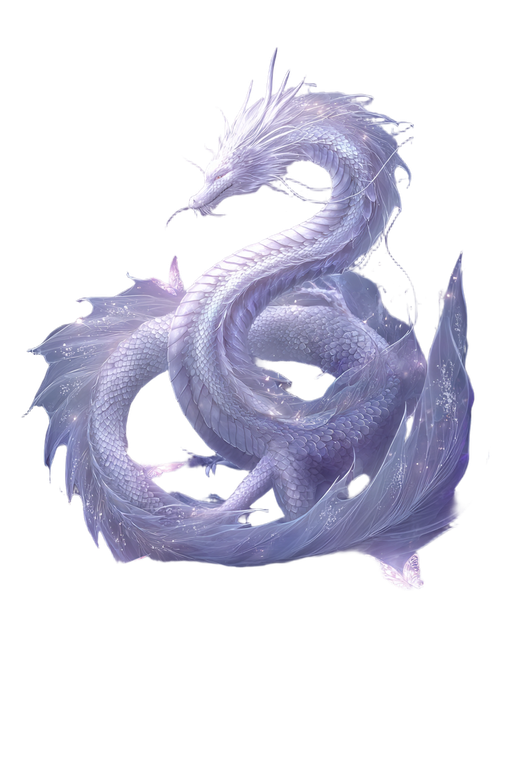 Moonlit Dragon Vinyl Car Decal Sticker – Waterproof & UV-Resistant 4.4