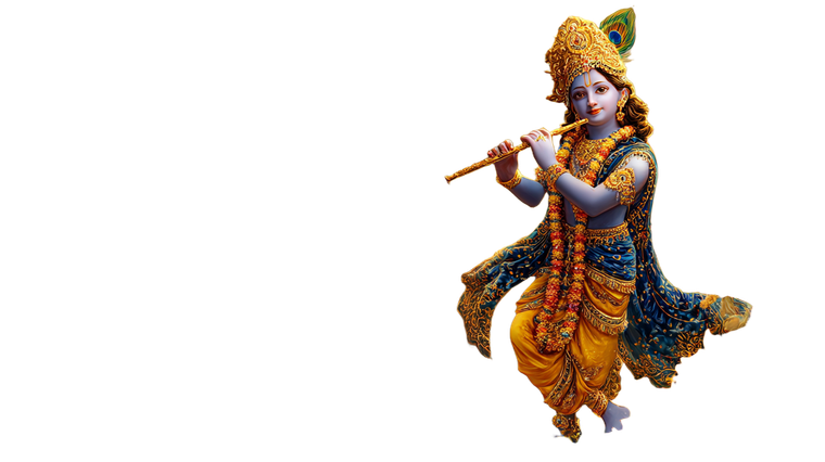Lord Krishna Celebration V2 Vinyl Car Decal Sticker – Waterproof & UV-Resistant 2.72"