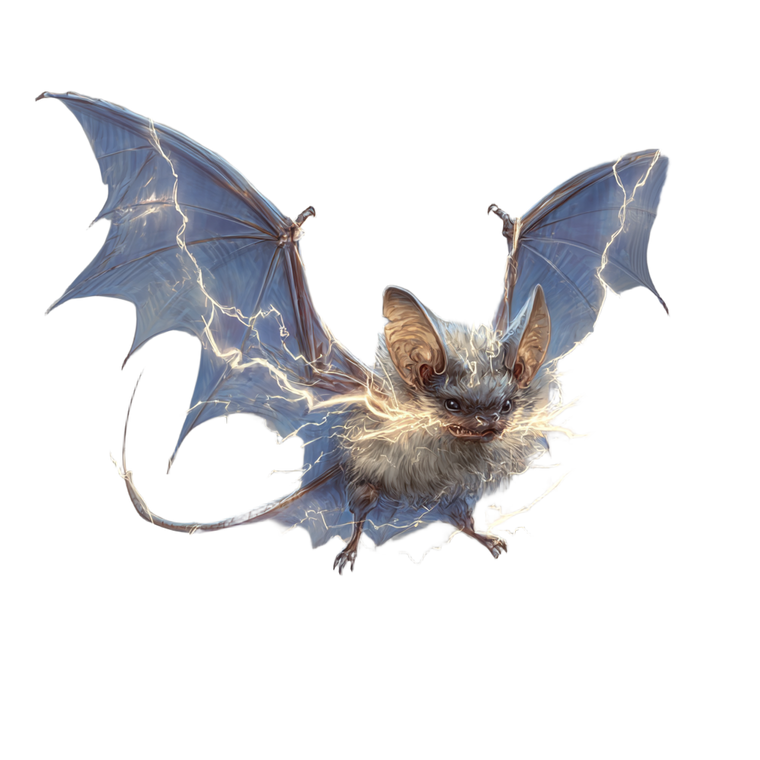 Electric Dnd Bat V2 Vinyl Car Decal Sticker – Waterproof & UV-Resistant 3.4133333333333336"