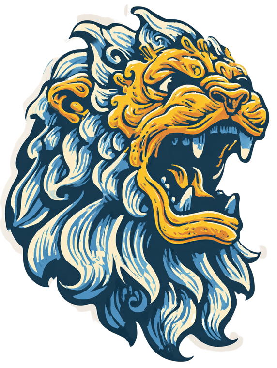 Anime Merlion Sticker V2 Vinyl Car Decal Sticker – Waterproof & UV-Resistant 8.213333333333333"