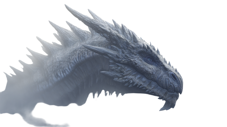 Enigmatic Fog Dragon Vinyl Car Decal Sticker – Waterproof & UV-Resistant 2.72"
