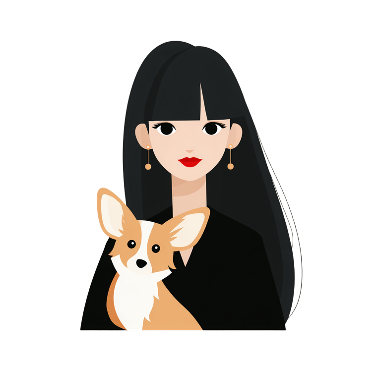 Therapist With Corgi V2 Vinyl Car Decal Sticker – Waterproof & UV-Resistant 3.4133333333333336"