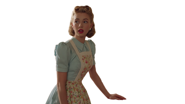 1950S Kitchen Scene V5 Vinyl Car Decal Sticker – Waterproof & UV-Resistant 5.4