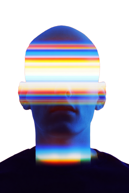 Colorful Light Stripes V5 Vinyl Car Decal Sticker – Waterproof & UV-Resistant 4.4