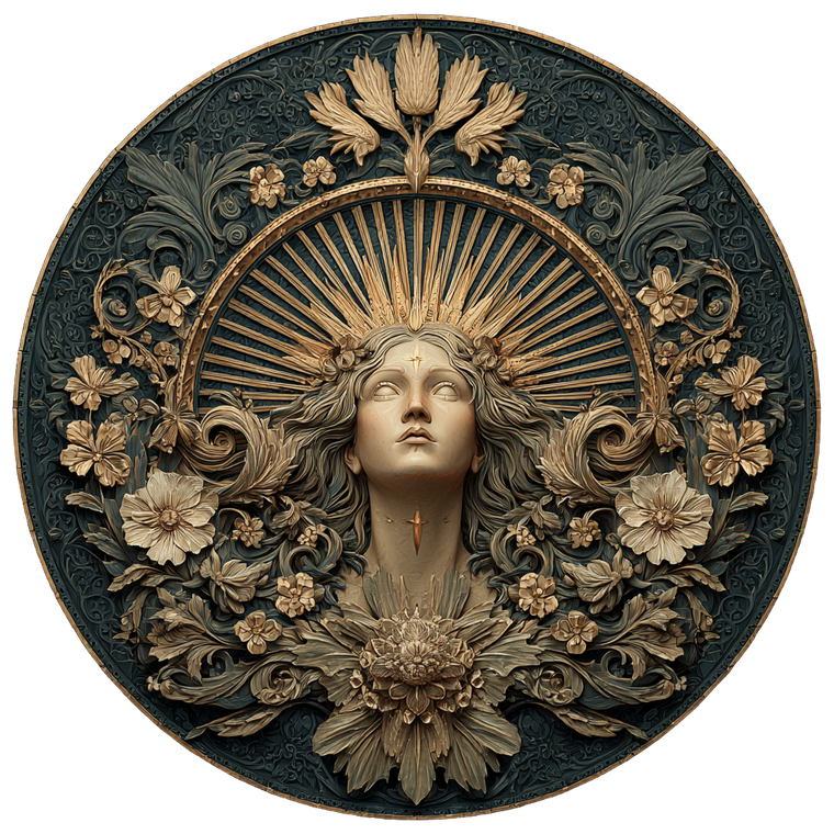 Vintage Wisdom Emblem Vinyl Car Decal Sticker – Waterproof & UV-Resistant 6.826666666666667"