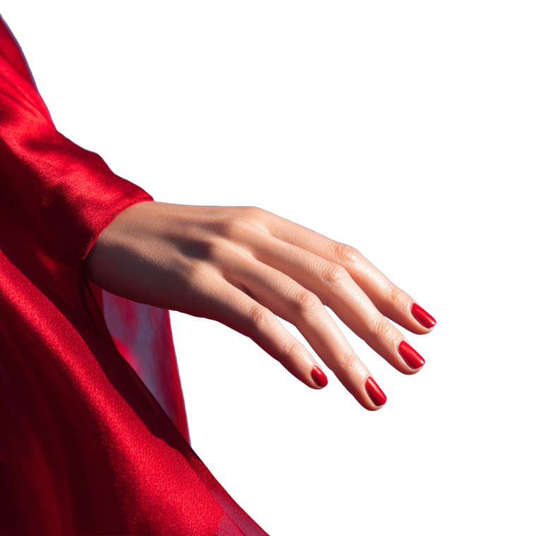 Luxury Hand Close-Up Vinyl Car Decal Sticker – Waterproof & UV-Resistant 3.4133333333333336"