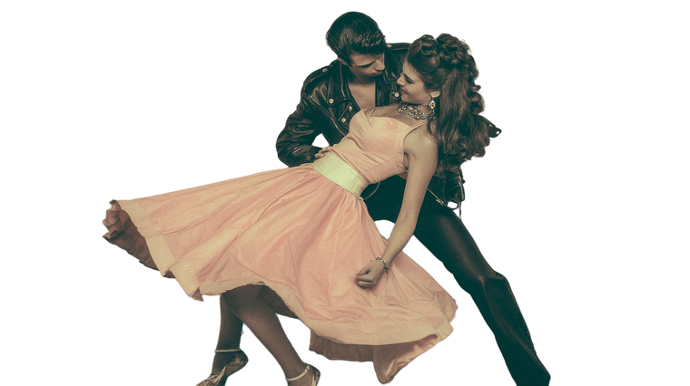 Dancing Couple V42 Vinyl Car Decal Sticker – Waterproof & UV-Resistant 5.4