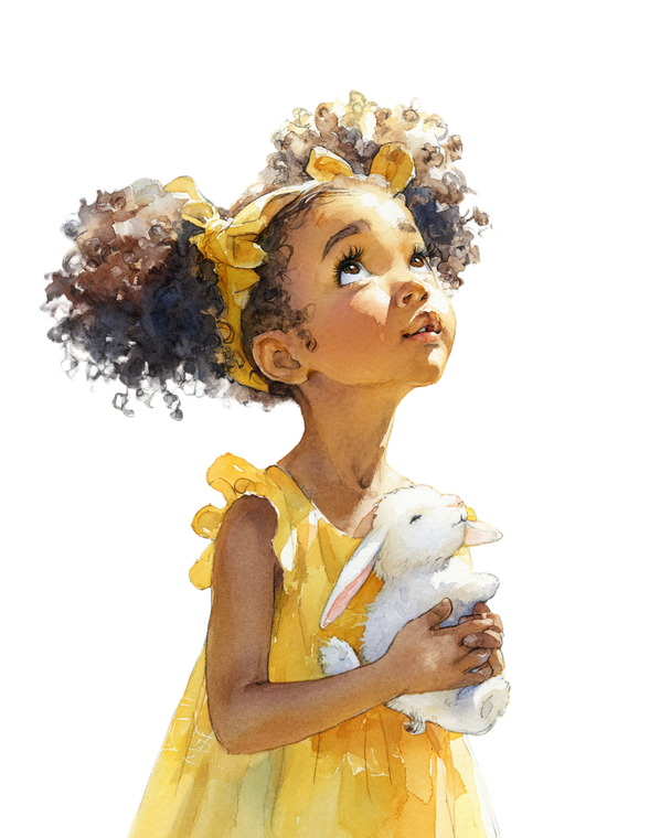 Joyful Skipping Girl V3 Vinyl Car Decal Sticker – Waterproof & UV-Resistant 8.0"