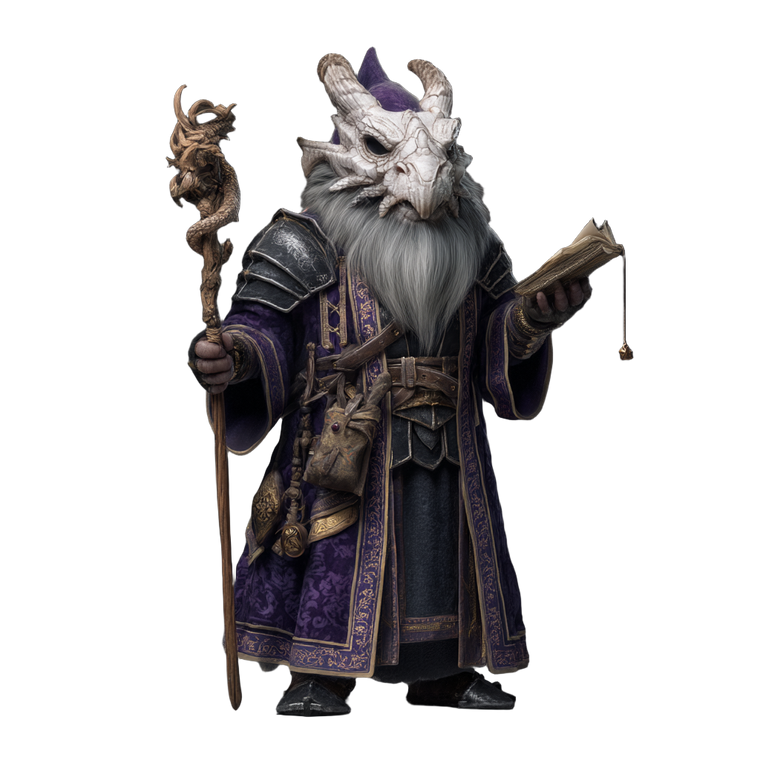 Evil Dwarven Sorcerer Vinyl Car Decal Sticker – Waterproof & UV-Resistant 3.4133333333333336"