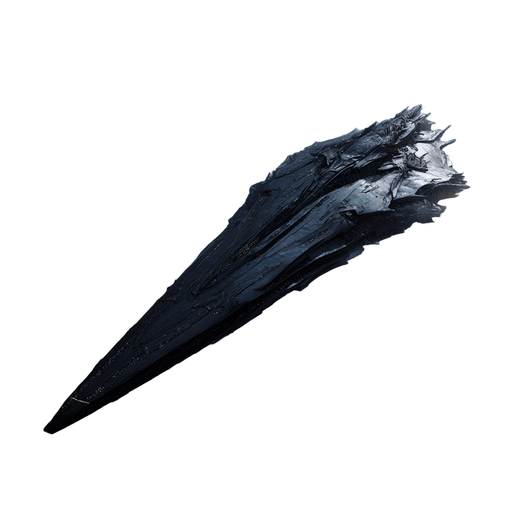 Eldritch Space Warship Vinyl Car Decal Sticker – Waterproof & UV-Resistant 3.4133333333333336"