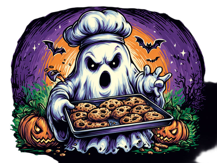 Ghost Baker Vinyl Car Decal Sticker – Waterproof & UV-Resistant 6.1866666666666665"