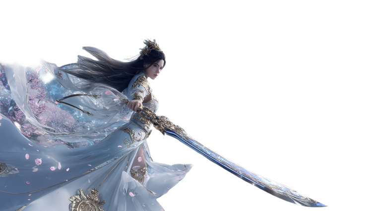 Fantasy Heroine Dragon Vinyl Car Decal Sticker – Waterproof & UV-Resistant 5.4