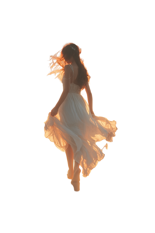 Woman On Beach V24 Vinyl Car Decal Sticker – Waterproof & UV-Resistant 4.4