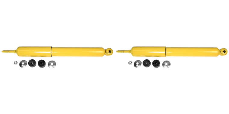 2x Ford F-350 F-250 Shock Absorber | Monotube Design, Nitrogen Gas Charged, Premium Warranty