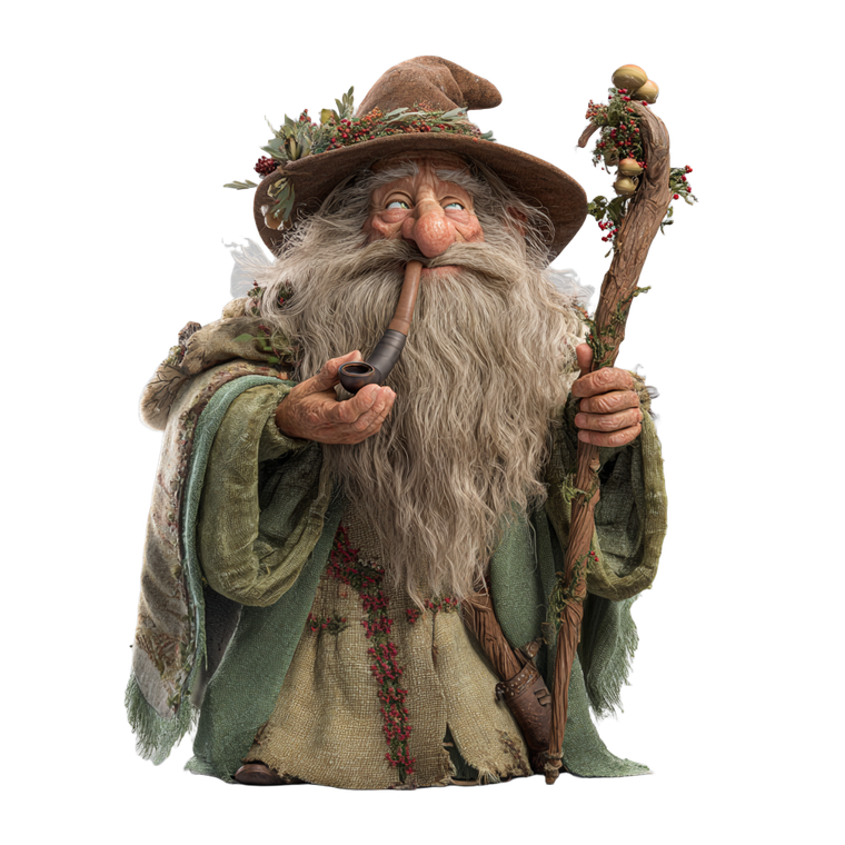 Fantasy Wizard Portrait V4 Vinyl Car Decal Sticker – Waterproof & UV-Resistant 6.826666666666667"