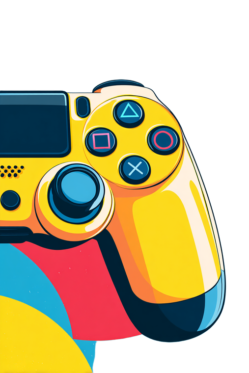 Video Game Illustration Vinyl Car Decal Sticker – Waterproof & UV-Resistant 8.96"