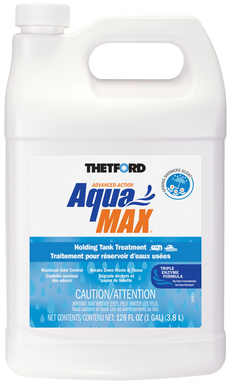 Bio Treatment | AquaMax Spring Showers | 40 Gal Tank | Odor Control | Made in USA