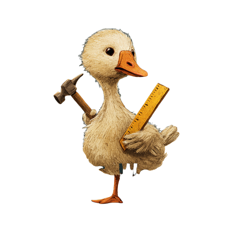 Goose Woodworks Logo Vinyl Car Decal Sticker – Waterproof & UV-Resistant 6.826666666666667"