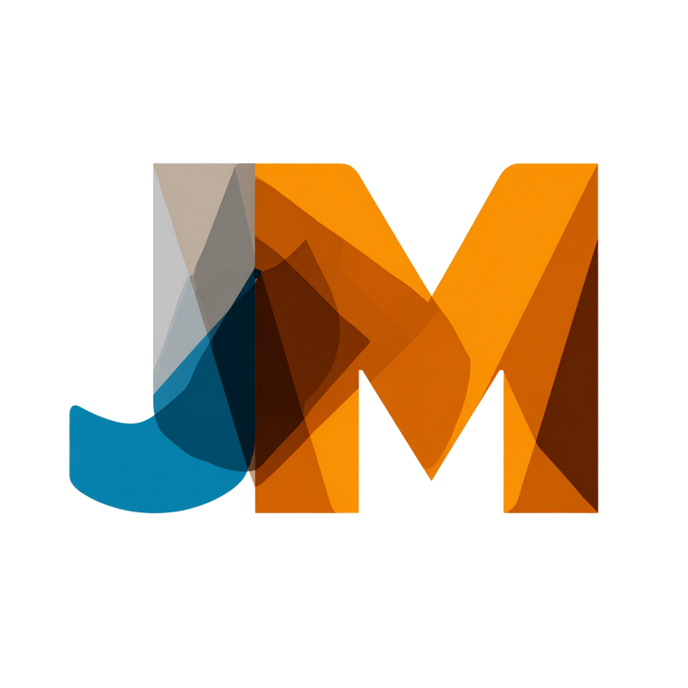 Abstract Jm Logo Vinyl Car Decal Sticker – Waterproof & UV-Resistant 6.826666666666667"