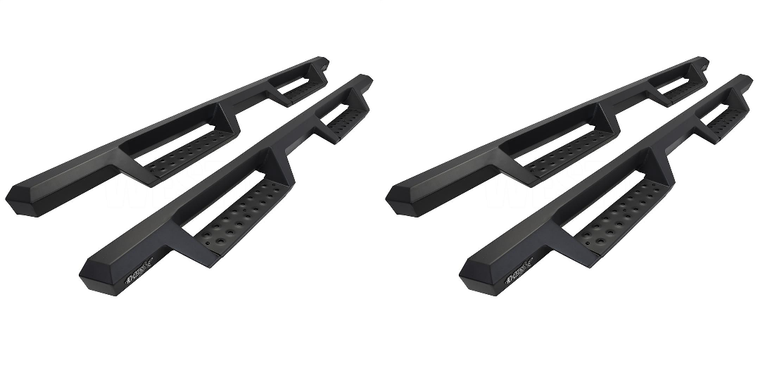 2x Enhance Your 2022-2024 Tundra | Westin HDX Nerf Bar | 3 Inch Square Straight Step | Textured Powder Coat | Solid Steel Construction