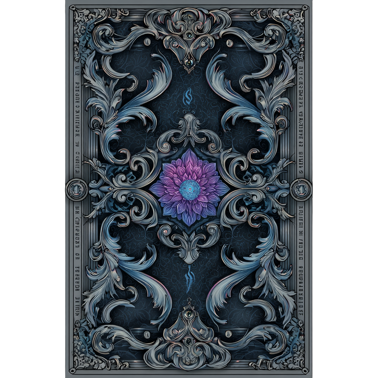 Ornate Tarot Back Vinyl Car Decal Sticker – Waterproof & UV-Resistant 6.826666666666667"