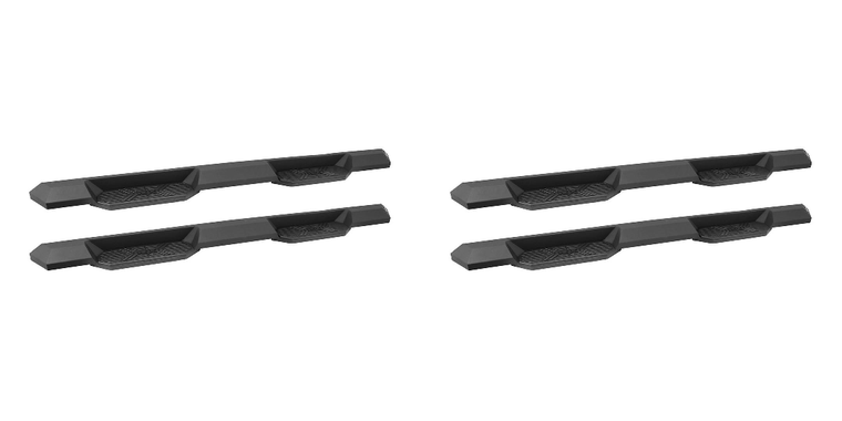 2x Westin Automotive HDX Xtreme Nerf Bars | 3 Inch Step Pads, Chiseled Style, Rocker Panel Mount