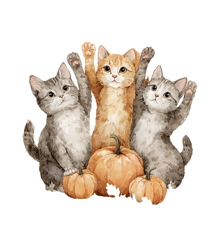 Stacked Cats Posing Vinyl Car Decal Sticker – Waterproof & UV-Resistant 3.6266666666666665"
