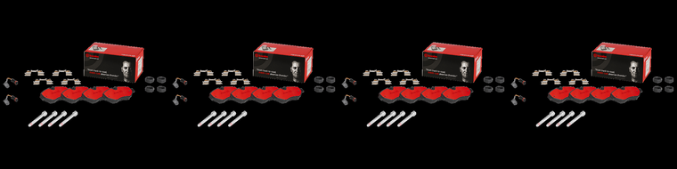 4x Ultimate Brake Performance | Brembo Ceramic Brake Pads | Fit 2007-2020 Dodge, Mercedes Sprinters | For Clean, Quiet Braking