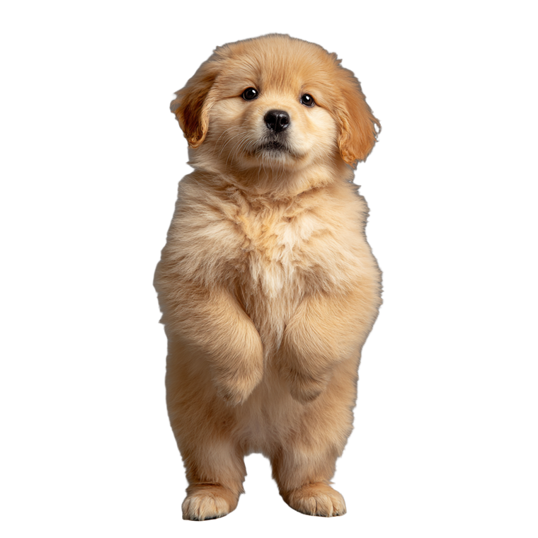 Humanoid Golden Retriever Vinyl Car Decal Sticker – Waterproof & UV-Resistant 6.826666666666667"