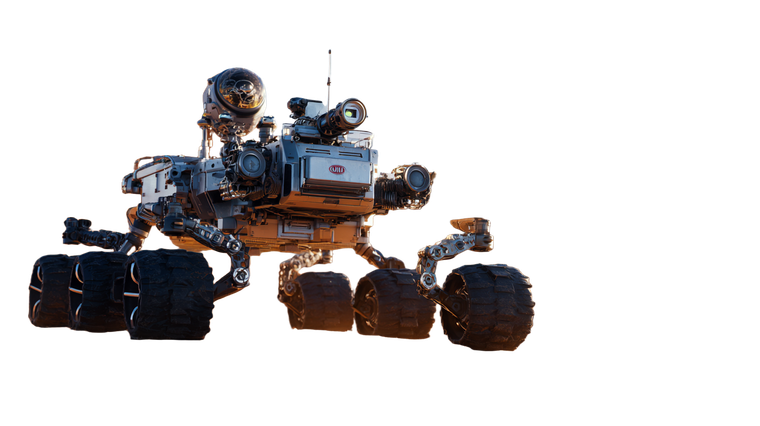 Mars Rover Robot Vinyl Car Decal Sticker – Waterproof & UV-Resistant 2.72"