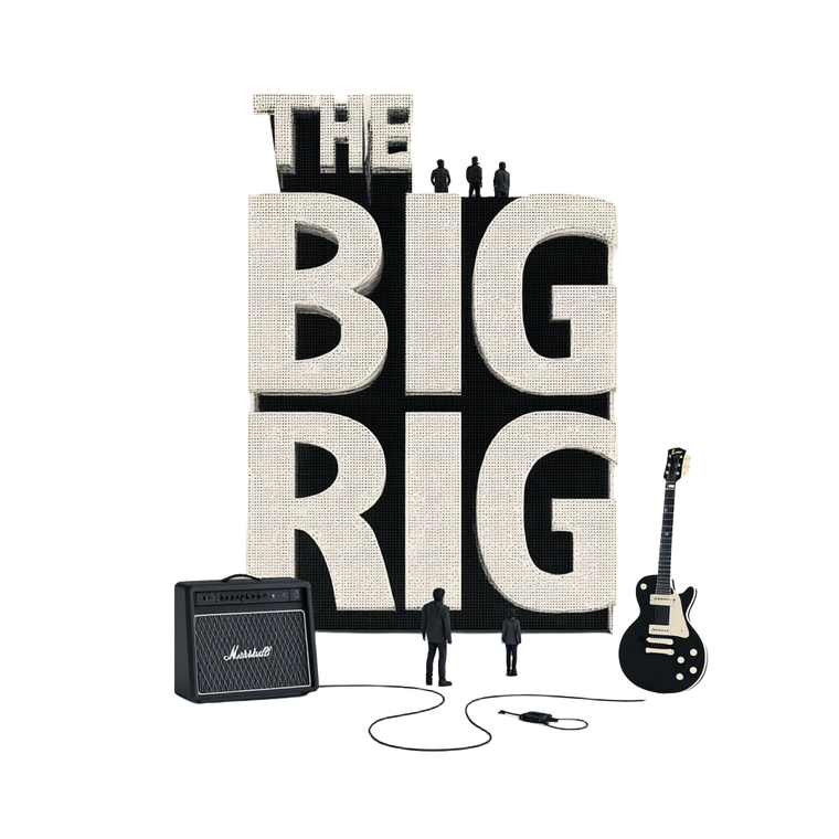 Giant Rig Scene Vinyl Car Decal Sticker – Waterproof & UV-Resistant 3.4133333333333336"