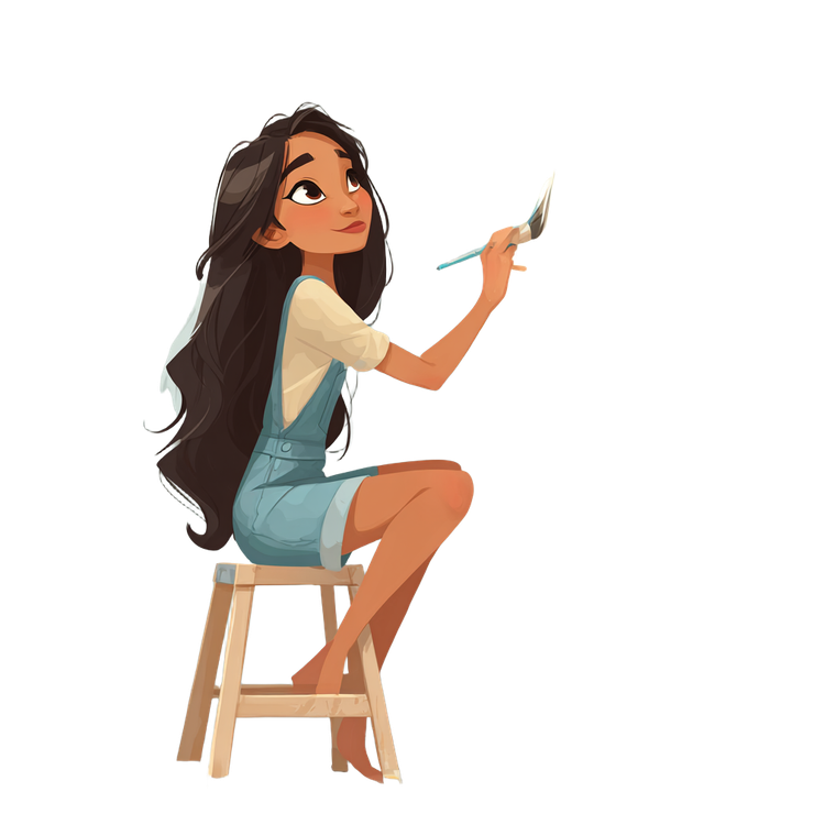 Pixar Latina Painter V3 Vinyl Car Decal Sticker – Waterproof & UV-Resistant 3.4133333333333336"