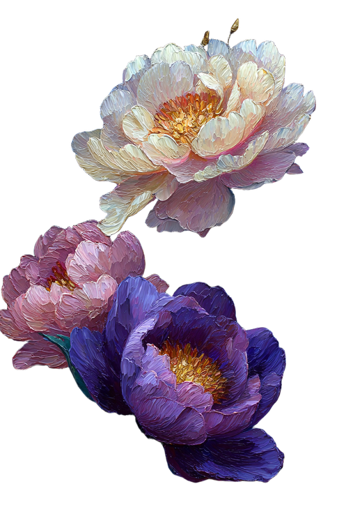 Celestial Floral Arrangement Vinyl Car Decal Sticker – Waterproof & UV-Resistant 8.96"