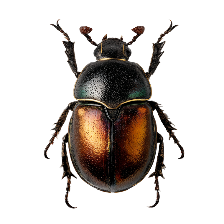Top-View Beetle Vinyl Car Decal Sticker – Waterproof & UV-Resistant 6.826666666666667"