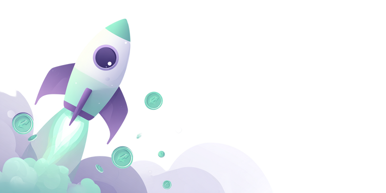 Cartoon Rocket Soaring Vinyl Car Decal Sticker – Waterproof & UV-Resistant 2.56"