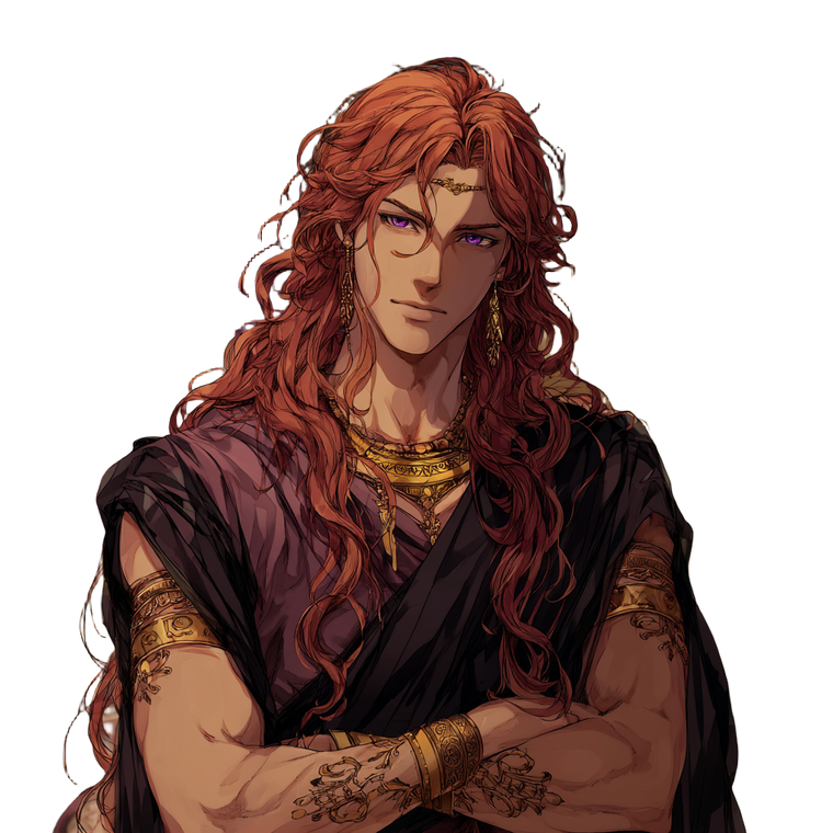 Androgynous Red-Haired Man Vinyl Car Decal Sticker – Waterproof & UV-Resistant 6.826666666666667"