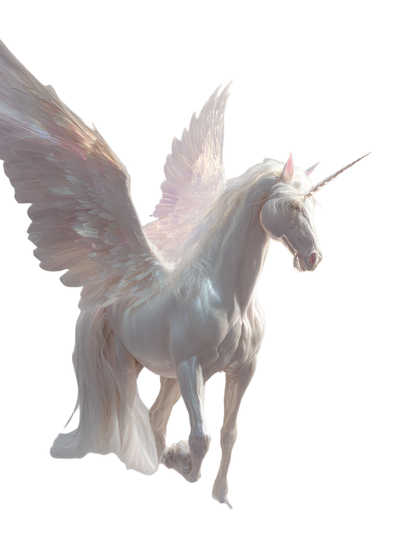 Ethereal Unicorn V2 Vinyl Car Decal Sticker – Waterproof & UV-Resistant 4.1066666666666665"